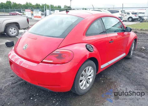 2015 Volkswagen Beetle 1.8T Fleet Edition из США, поврежденный, VIN 3VWF17AT6FM634246